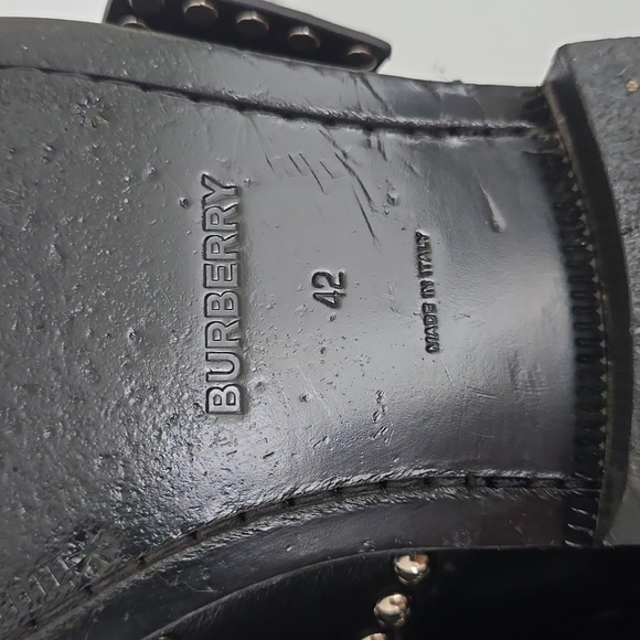 Burberry Black Marita Loafers Size 42 - Picture 13 of 17